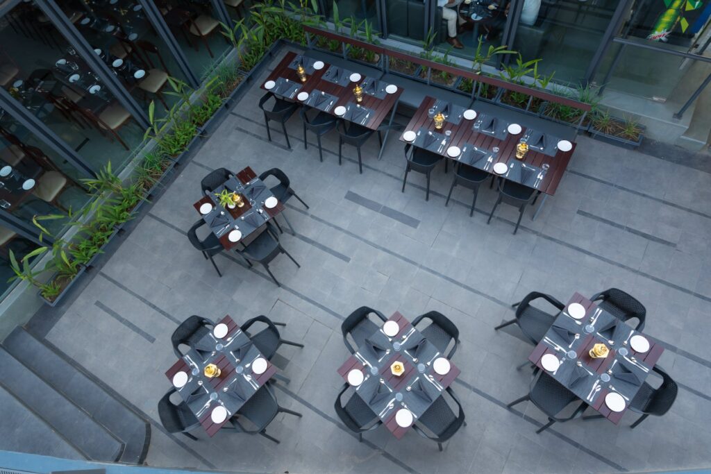 Impetus Lounge rooftop restaurant