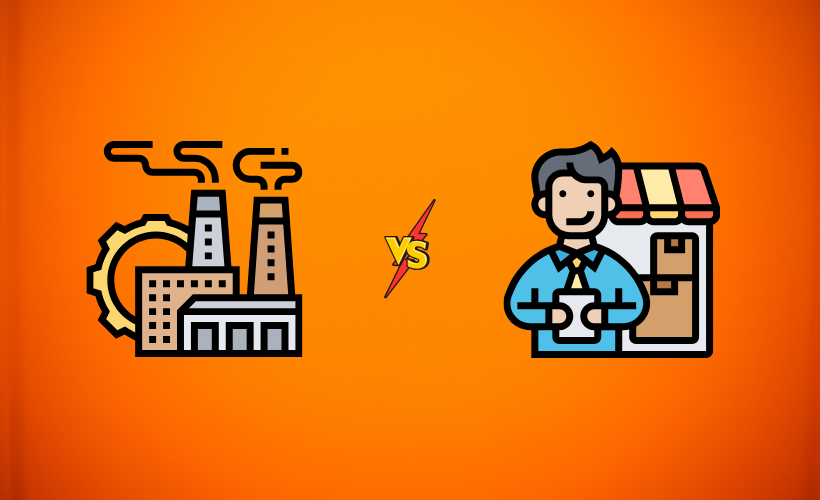 Manufacturer vs Wholesaler